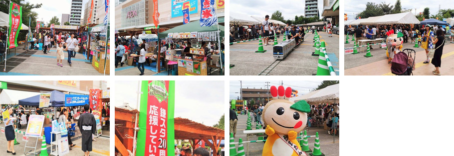 新鎌ケ谷ふれあい街づくり協同組合・中央商店会　合同夏祭りを開催しました。